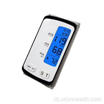 Persetujuan BSCI Monitor tekanan darah lengan ramping portabel